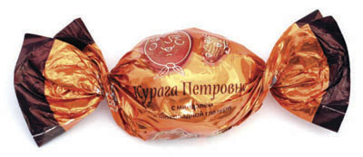Конфеты Курага Петровна с миндалем в шоколадной глазури