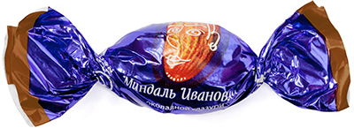 Конфеты Миндаль Иванович в молочной шоколадной глазури