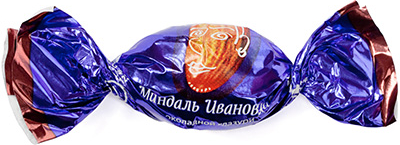 Конфеты Миндаль Иванович в шоколадной глазури